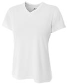 A4 Women's Short Sleeve Fusion V-Neck T-Shirts A4 Women's Short Sleeve Fusion V-Neck T-Shirts