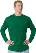 A4 Fusion Cotton Long Sleeve Crew Shirt