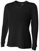 A4 Women's Long Sleeve Fusion V-Neck T-Shirts A4 Women's Long Sleeve Fusion V-Neck T-Shirts