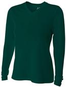 A4 Women's Long Sleeve Fusion V-Neck T-Shirts A4 Women's Long Sleeve Fusion V-Neck T-Shirts