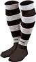 Joma Adult Zebra Striped Soccer Socks (Pack of 5)