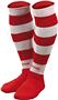 Joma Adult Zebra Striped Soccer Socks (Pack of 5)