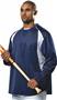 A4 Adult Color Block Crew Neck Top