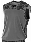 A4 Printed Camo Performance Muscle Jerseys A4 Printed Camo Performance Muscle Jerseys