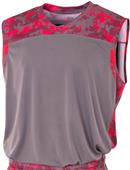 A4 Printed Camo Performance Muscle Jerseys A4 Printed Camo Performance Muscle Jerseys