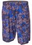 A4 10" Printed Camo Performance Shorts