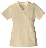 Cherokee Women's Mock Wrap Scrub Top