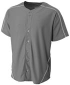 A4 Warp Knit Full Button Baseball Jerseys CO A4 Warp Knit Full Button Baseball Jerseys CO
