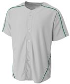 A4 Warp Knit Full Button Baseball Jerseys A4 Warp Knit Full Button Baseball Jerseys