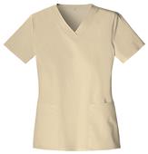 Cherokee Women's Stretch Twill V-Neck Scrub Top