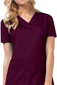 Cherokee Womens Stretch Twill V-Neck Scrub Top