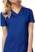 Cherokee Womens Stretch Twill V-Neck Scrub Top
