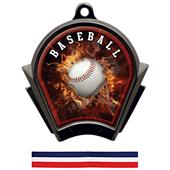 Hasty Awards Inferno Baseball Black Finish Medals Hasty Awards Inferno Baseball Black Finish Medals