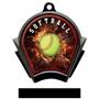 Hasty Awards Inferno Softball Black Finish Medals