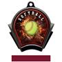 Hasty Awards Inferno Softball Black Finish Medals