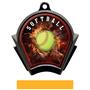 Hasty Awards Inferno Softball Black Finish Medals