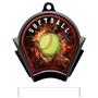 Hasty Awards Inferno Softball Black Finish Medals