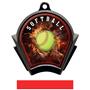 Hasty Awards Inferno Softball Black Finish Medals
