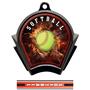 Hasty Awards Inferno Softball Black Finish Medals