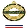 Hasty Awards Classic Soccer Medals M-740S