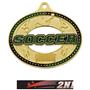 Hasty Awards Classic Soccer Medals M-740S