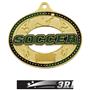 Hasty Awards Classic Soccer Medals M-740S