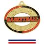 Hasty Awards Classic Basketball Medals M-740B