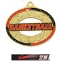 Hasty Awards Classic Basketball Medals M-740B