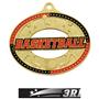 Hasty Awards Classic Basketball Medals M-740B