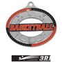 Hasty Awards Classic Basketball Medals M-740B