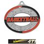 Hasty Awards Classic Basketball Medals M-740B