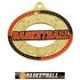 Hasty Awards Classic Basketball Medals M-740B