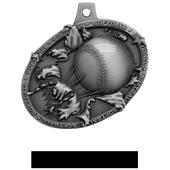 Hasty Awards Bust Out 3D Softball Medal M-755O Hasty Awards Bust Out 3D Softball Medal M-755O
