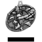 Hasty Awards Bust Out 3D Football Medal M-755F Hasty Awards Bust Out 3D Football Medal M-755F