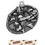 Hasty Awards Bust Out 3D Football Medal M-755F