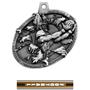 Hasty Awards Bust Out 3D Football Medal M-755F