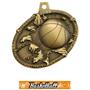 Hasty Awards Bust Out 3D Basketball Medal M-755B