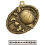Hasty Awards Bust Out 3D Basketball Medal M-755B