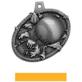 Hasty Awards Bust Out 3D Baseball Medal M-755C Hasty Awards Bust Out 3D Baseball Medal M-755C