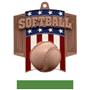 Hasty Awards Patriot Softball Medal M-776O