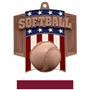 Hasty Awards Patriot Softball Medal M-776O