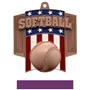Hasty Awards Patriot Softball Medal M-776O