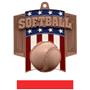 Hasty Awards Patriot Softball Medal M-776O