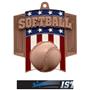 Hasty Awards Patriot Softball Medal M-776O