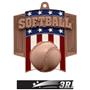 Hasty Awards Patriot Softball Medal M-776O