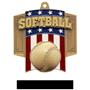 Hasty Awards Patriot Softball Medal M-776O