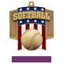 Hasty Awards Patriot Softball Medal M-776O