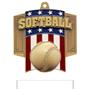 Hasty Awards Patriot Softball Medal M-776O