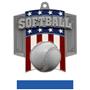Hasty Awards Patriot Softball Medal M-776O