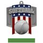 Hasty Awards Patriot Softball Medal M-776O